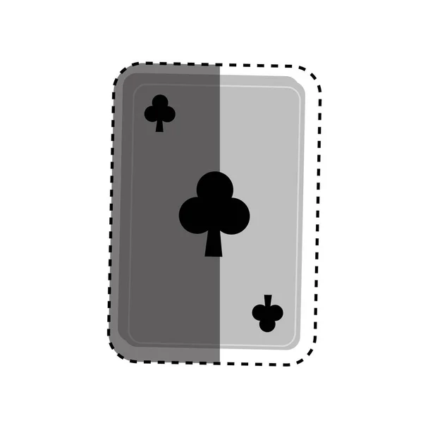 Kasino karty herní koncept — Stockový vektor