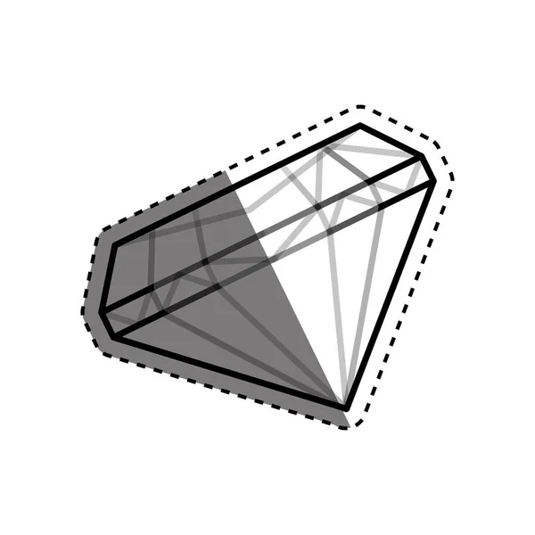 Diamond luxe jewerly — Stockvector