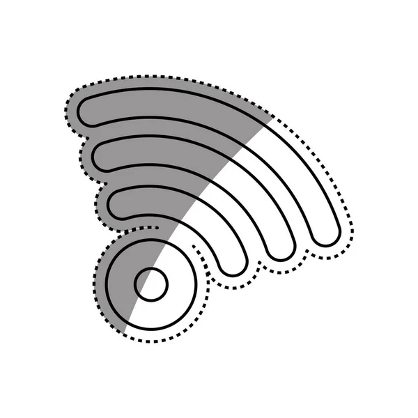 Symbol für WLAN-Zone — Stockvektor