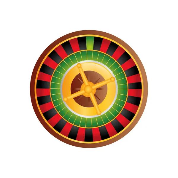 赌场轮盘游戏 — 图库矢量图片