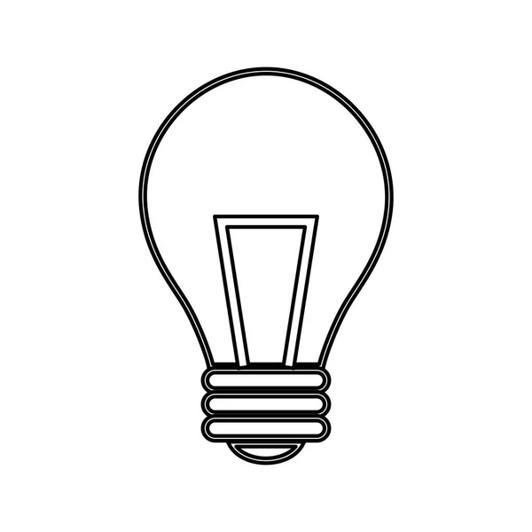 Лампочка или большая идея — стоковый вектор