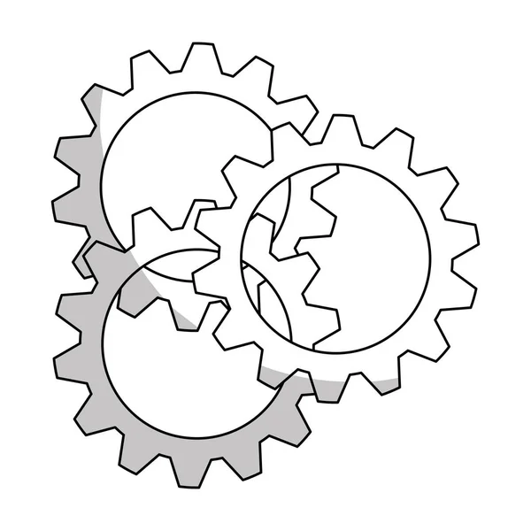 Getriebe-Ikone — Stockvektor