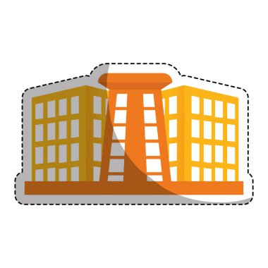 Otel Binası Simgesi