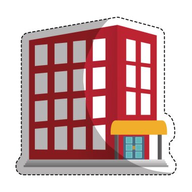 Otel Binası Simgesi