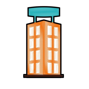 Otel Binası Simgesi