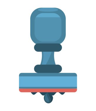 çizgi film mavi kauçuk malzeme damgalama