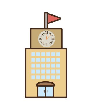 sınıf öğrencisi bina çizim