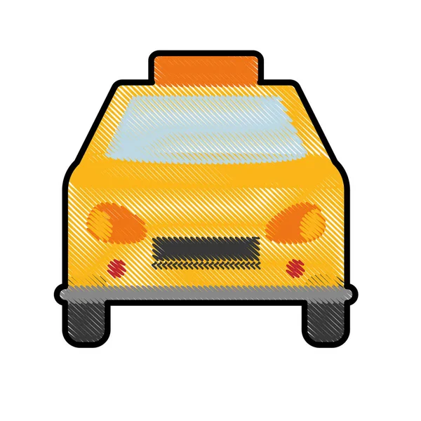 Taxi coche icono — Vector de stock