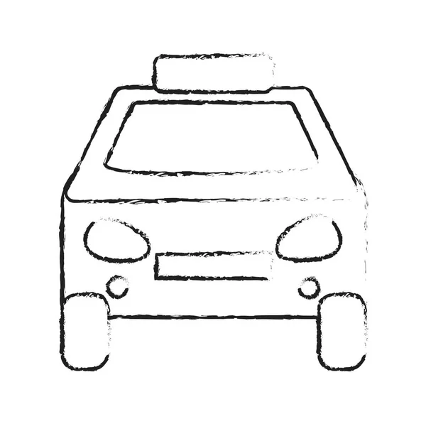 Taxi coche icono — Vector de stock