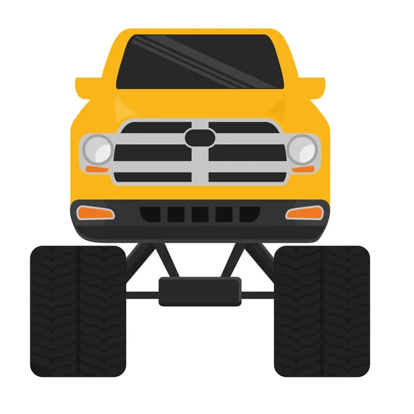 Ramasser camion — Image vectorielle