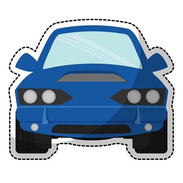 Icône du véhicule automobile — Image vectorielle