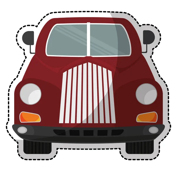 Автомобіль транспортного засобу ікона — стоковий вектор