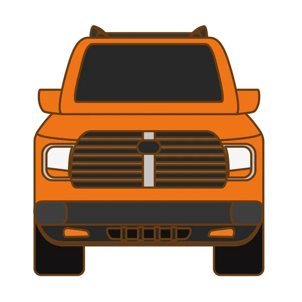 Ramasser l'icône du camion — Image vectorielle