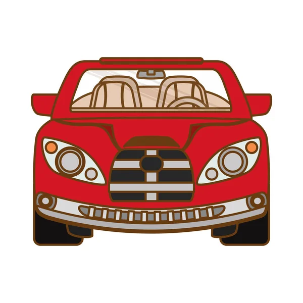 Coche icono del vehículo — Vector de stock