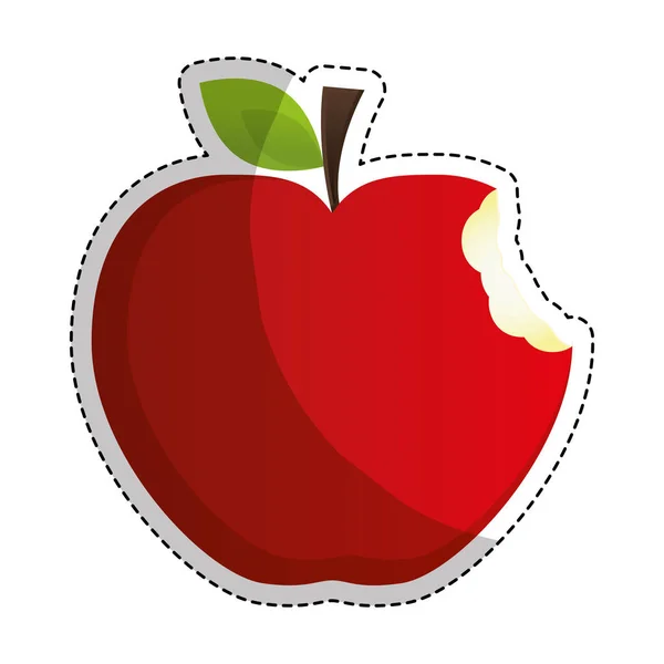 Ícone de fruta de maçã —  Vetores de Stock