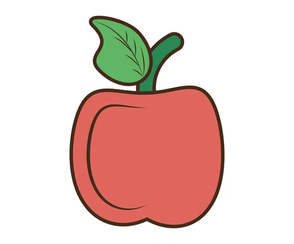 绘图苹果学校老师学生符号 — 图库矢量图片