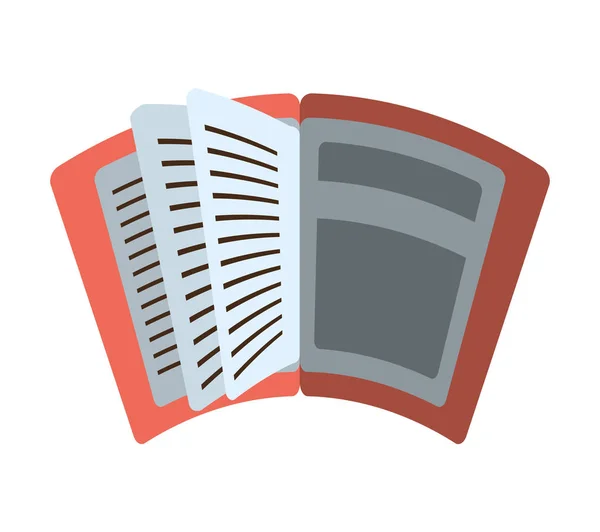 Livre lire apprentissage école ombre — Image vectorielle
