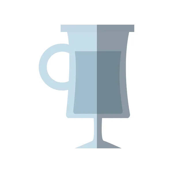 Γυαλί Κύπελλο αλκοόλη ποτό σκιά — Διανυσματικό Αρχείο