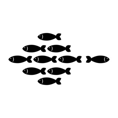 Balık balık sürüsü simgesi