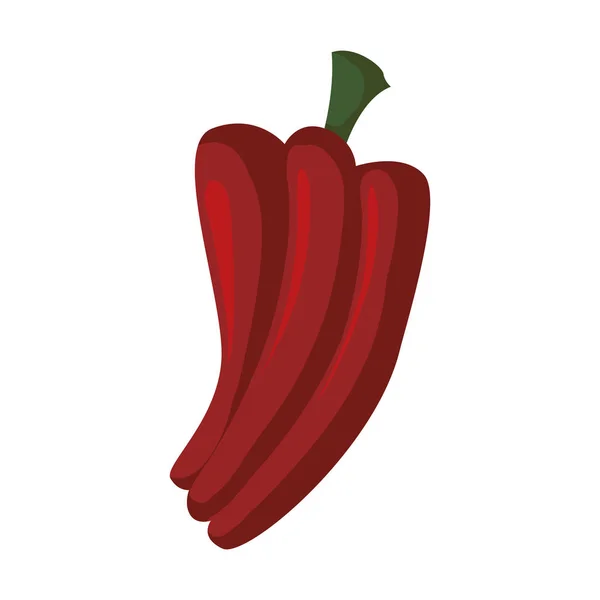 Paprika zeleninová ikonu — Stockový vektor