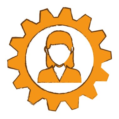 kadın ve Dişli çark