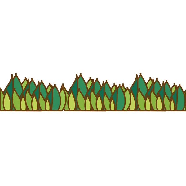 Abstraktes Baum-Symbolbild — Stockvektor