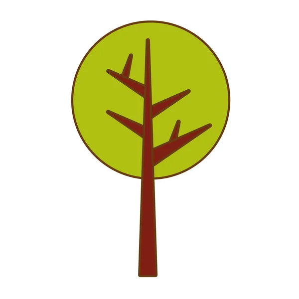 Soyut ağaç simge görüntüsü — Stok Vektör