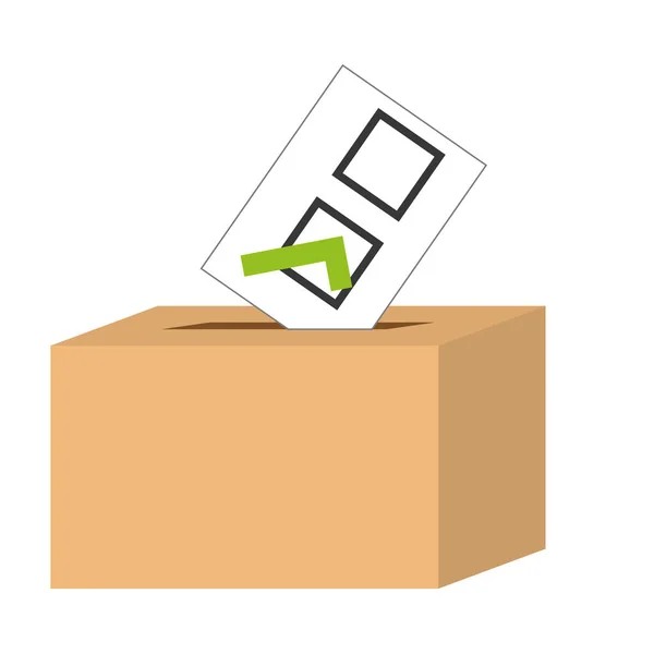 Vote related icons image — Stock Vector