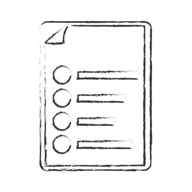 kağıt belge simgesinin resmi