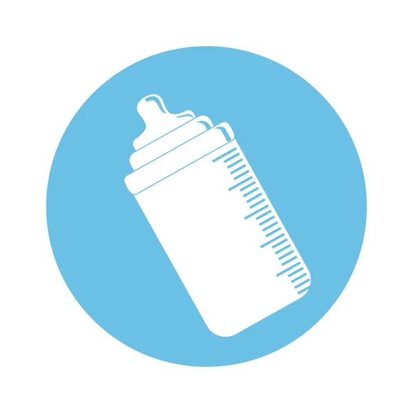 Baby bottle icon — Stock Vector