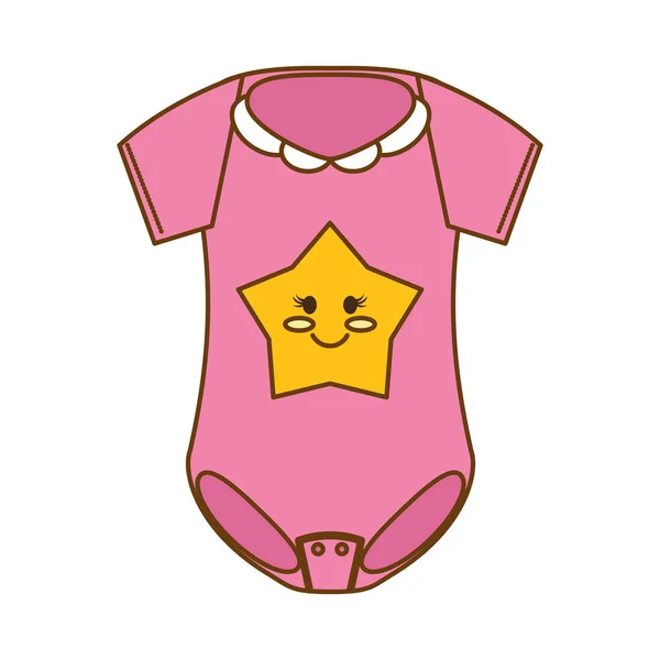 Baby clothes icon — Stock Vector