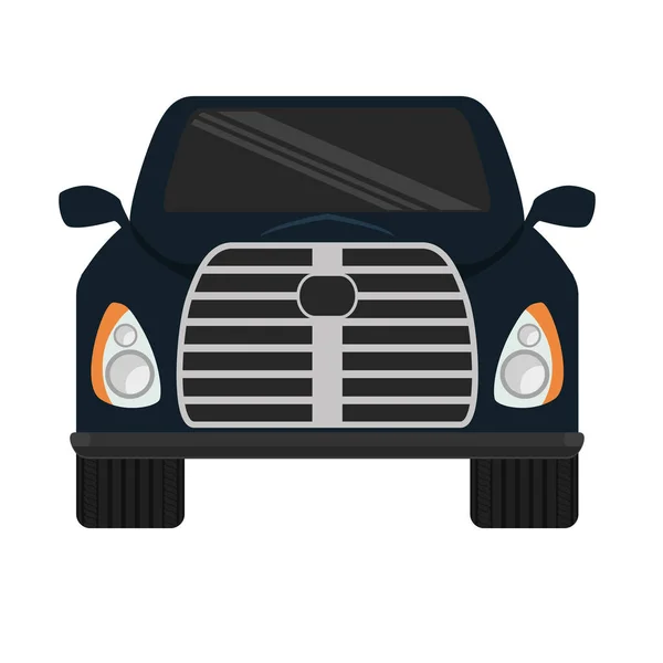 Imagen icono del coche — Vector de stock