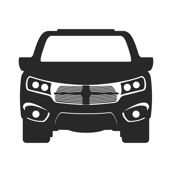 Obrázek ikony auta — Stockový vektor