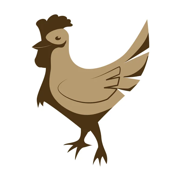 Emblema animale icona immagine — Vettoriale Stock