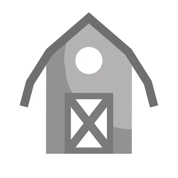 Emblème de ferme icône image — Image vectorielle