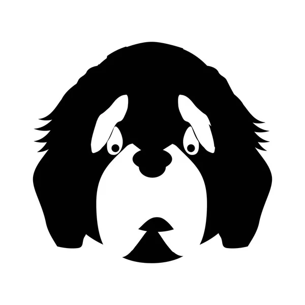 ไอคอนหน้าสุนัข — ภาพเวกเตอร์สต็อก