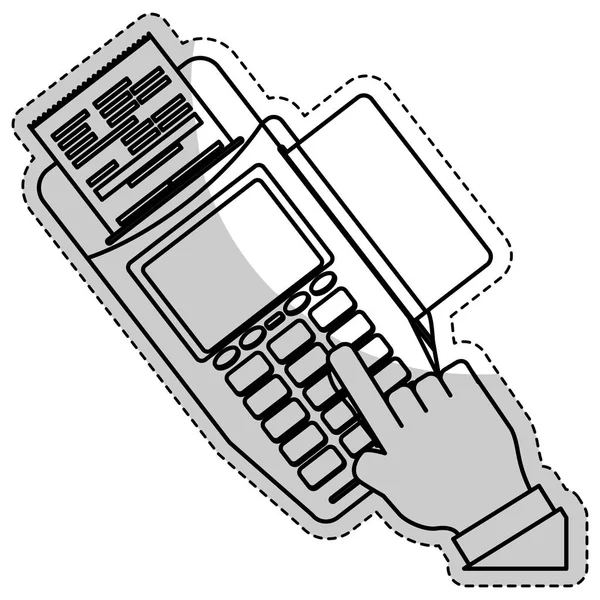Datafhone aygıtı simgesi — Stok Vektör