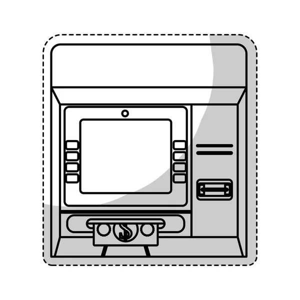 Atm icône image — Image vectorielle