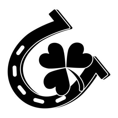 at nalı ve yonca simgesi