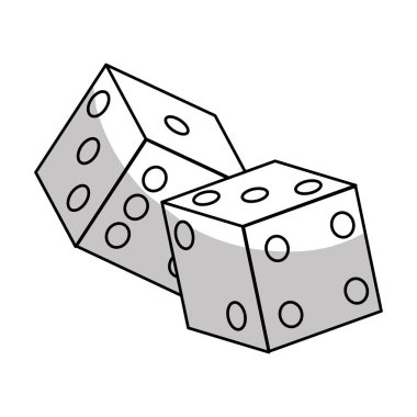 dices simgesini çift