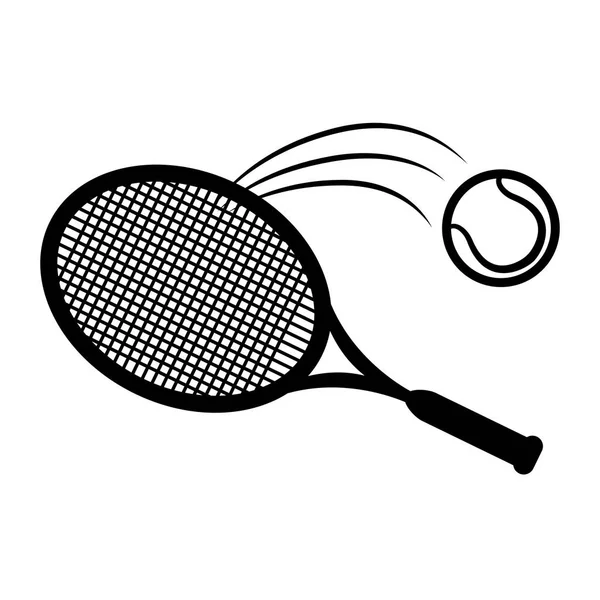 Tenisové sportovní design — Stockový vektor