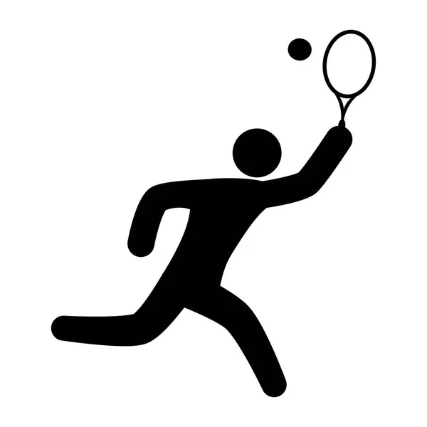 Tennis sport ontwerp — Stockvector