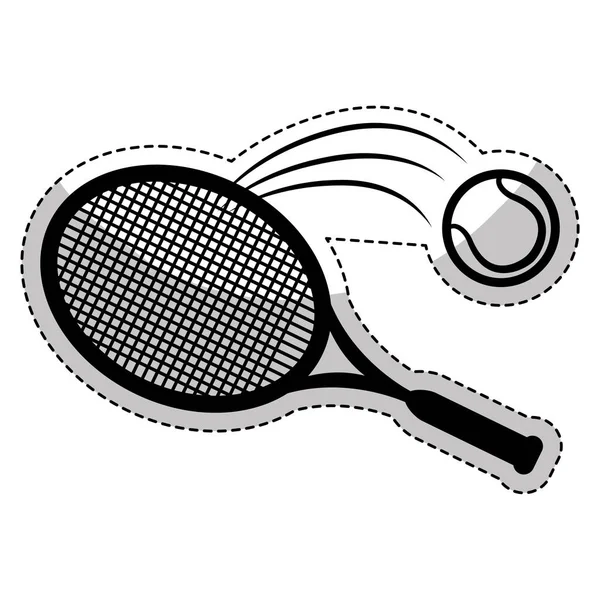 Tenis deporte diseño — Vector de stock