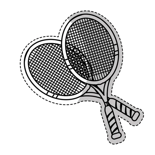 테니스 스포츠 디자인 — 스톡 벡터