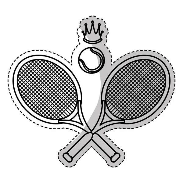 Tennis sport ontwerp — Stockvector