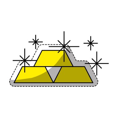 altın külçelerini simge görüntüsü