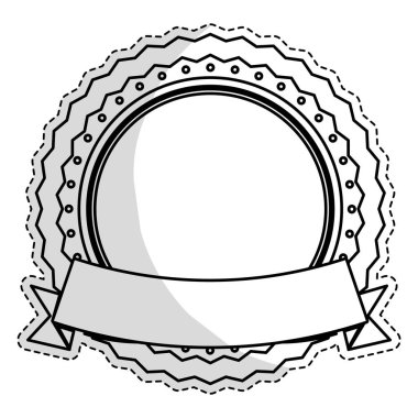 boş yuvarlak amblemi simge görüntüsü