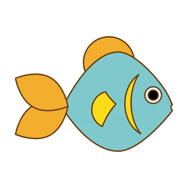 Fish icon image — Stock Vector