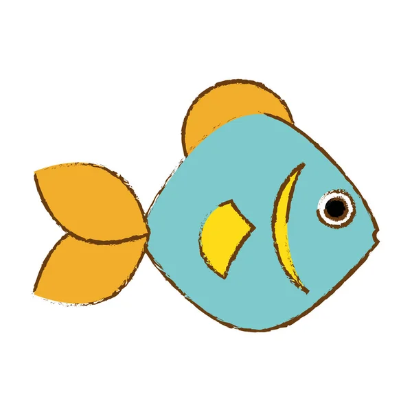 Fish icon image — Stock Vector