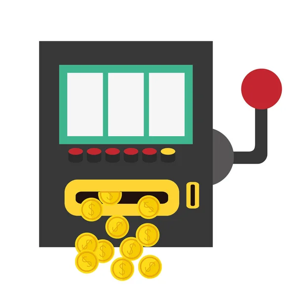 Casino related icons image — Stock Vector